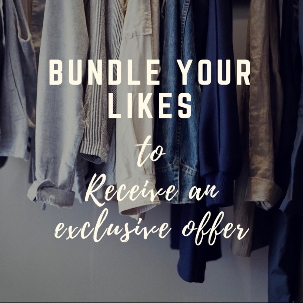 Bundle  and Make a Offer on the items you Love